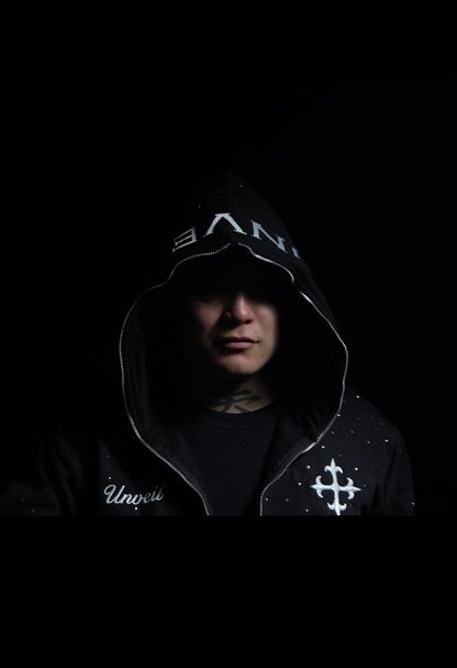 Unveil Crystal Full Zip Hoodie