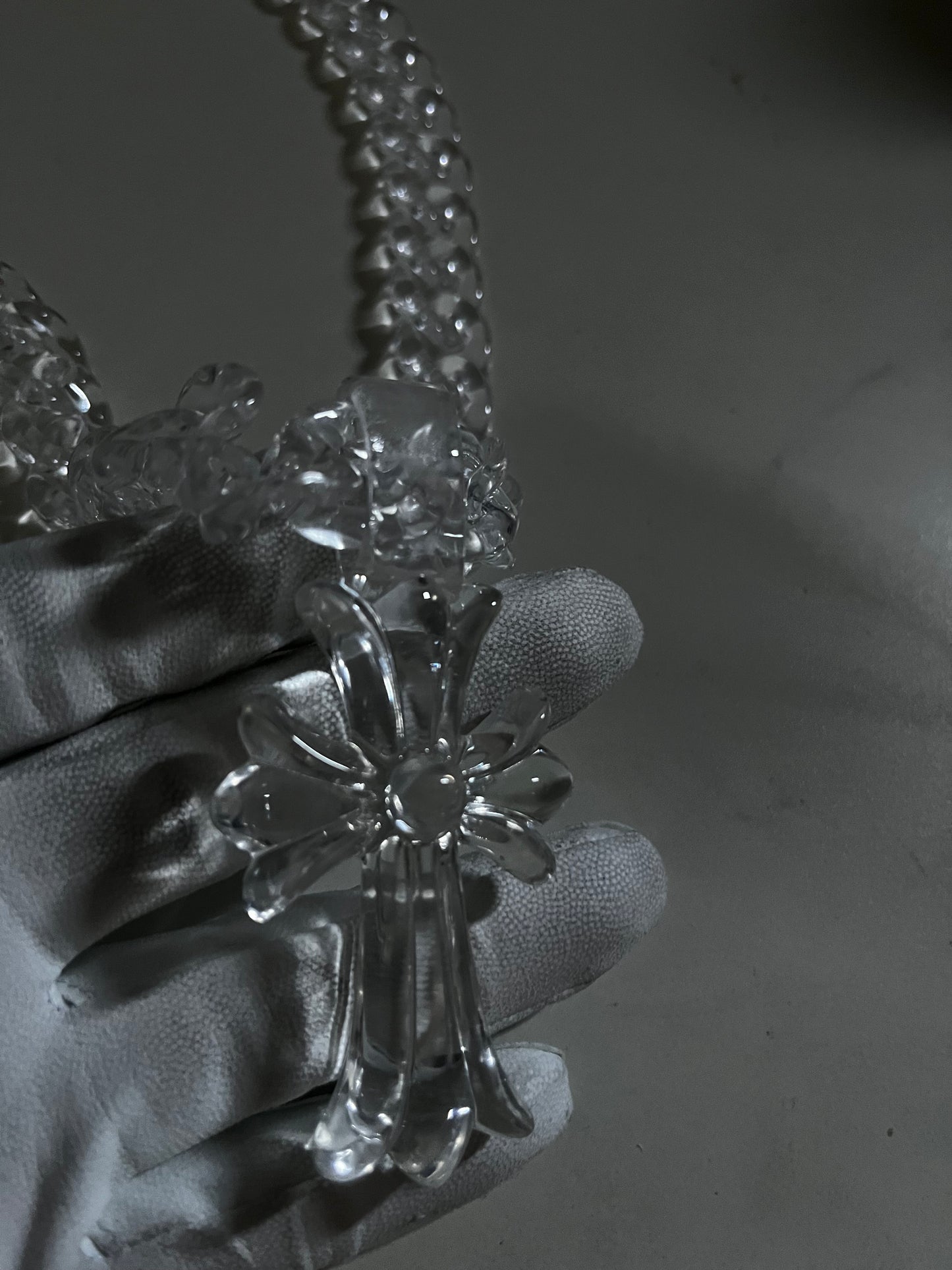 Unveil Ice Cross Pendant/Chain
